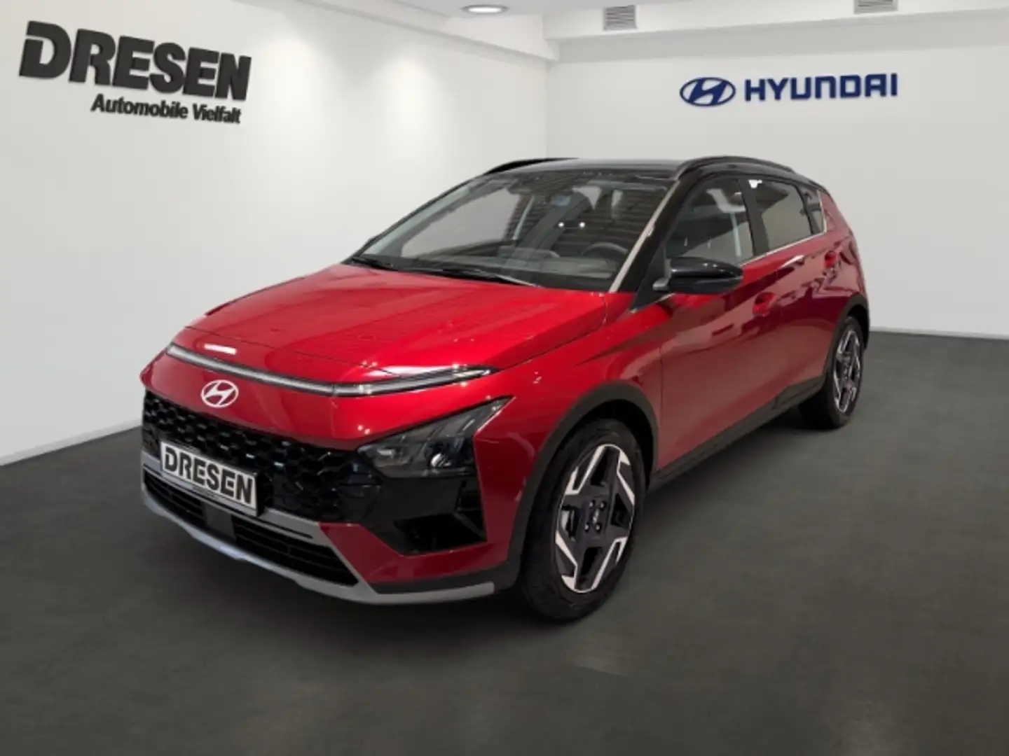 Hyundai BAYON 1.0 T-GDI 7-DCT 2WD Prime+Navi+Sitzheizung+Rückfah Rot - 1