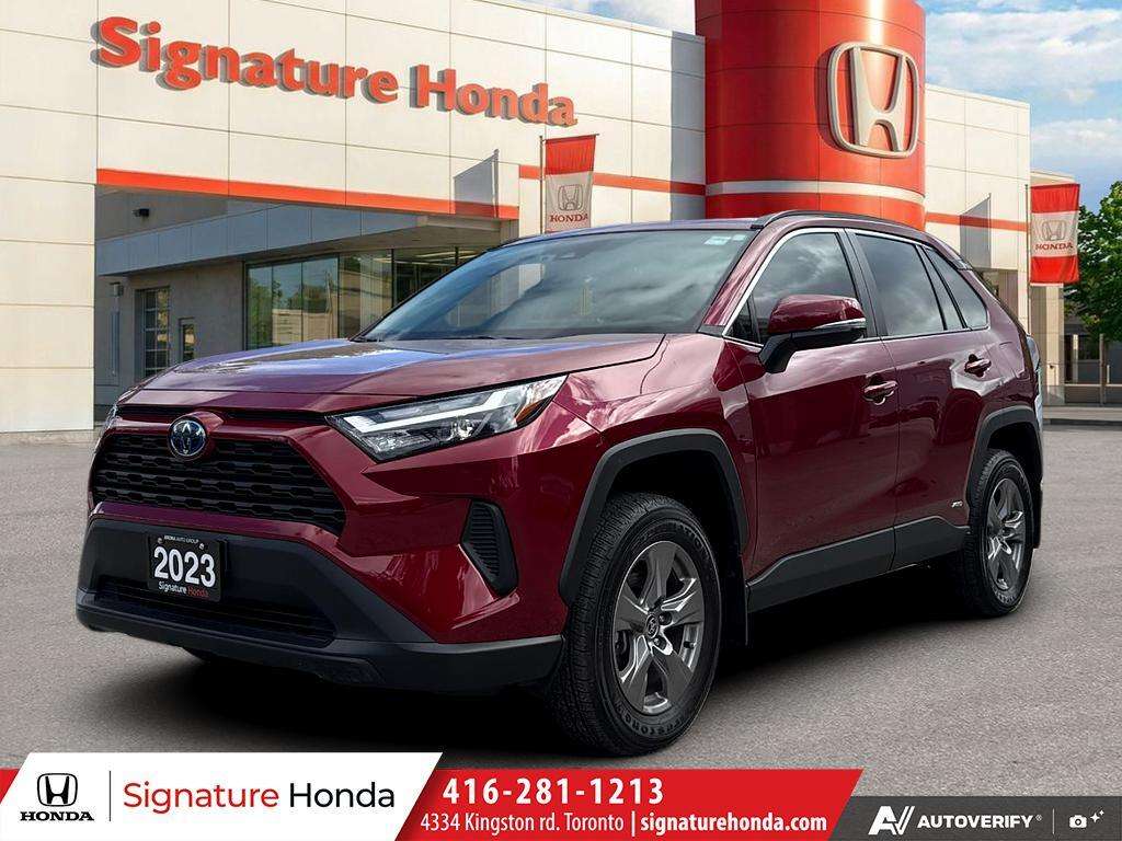 Red 2023 Toyota RAV4 Hybrid SUV / Crossover All-Wheel Drive Automatic