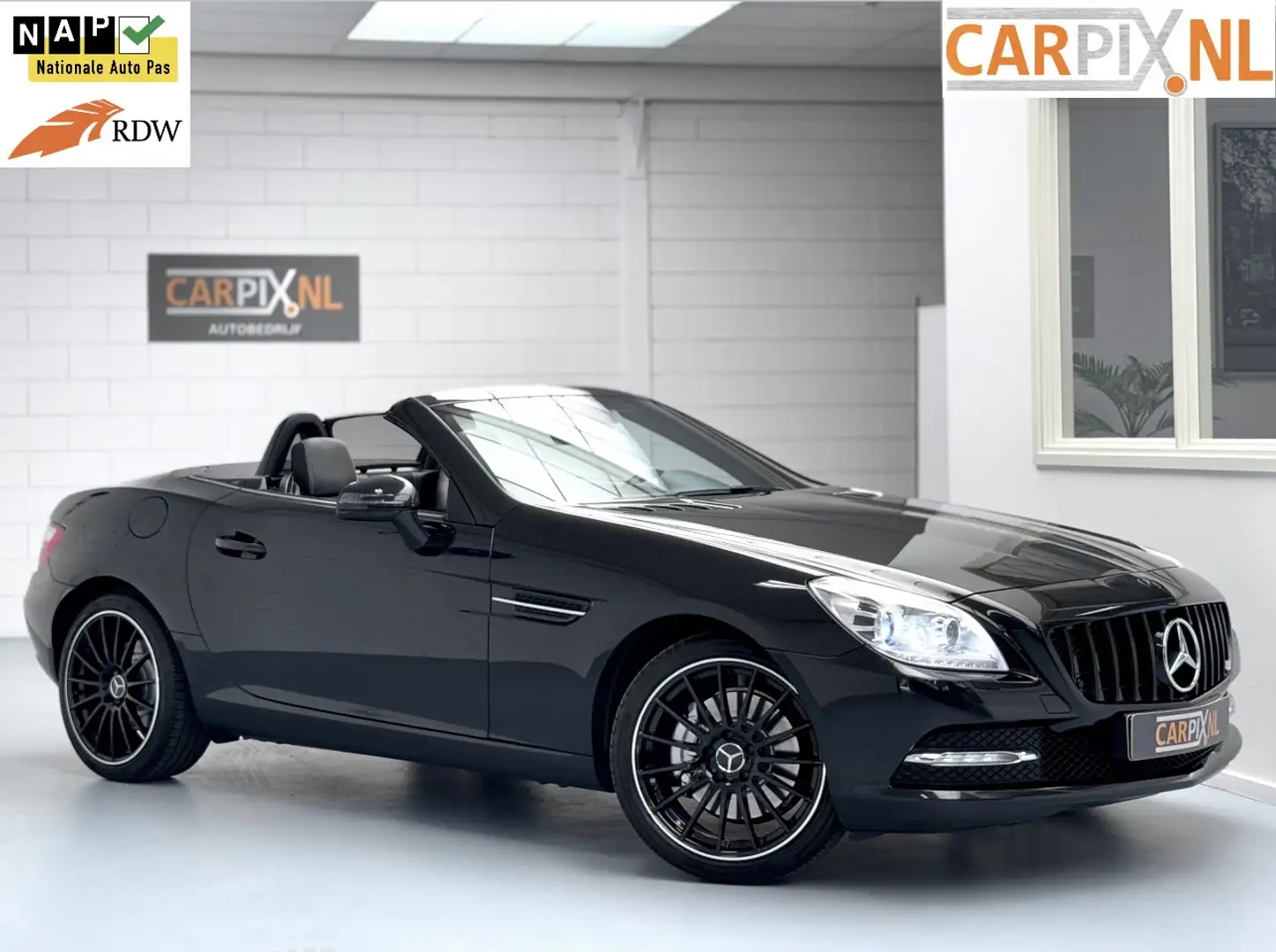 Mercedes-Benz SLK 250 18", AMG styling, Hardtop, NL auto Zwart - 1