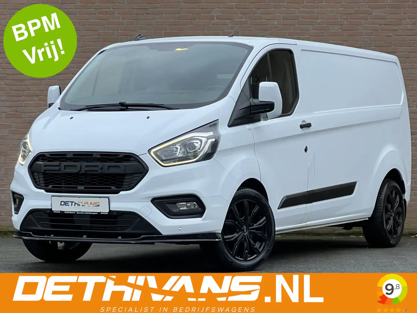 Ford Transit Custom 2.0TDCI 130PK Lang / Carplay / Cruisecontrol / Eur Blanc - 1