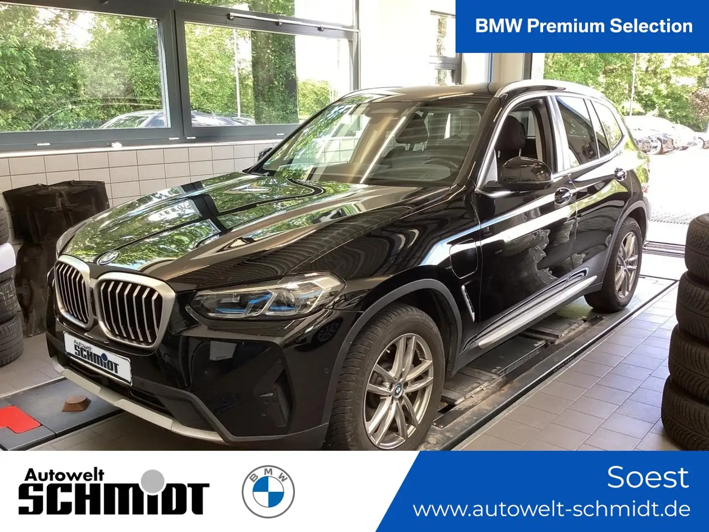 BMW X3 xDrive30e Innovationsp.+2Jahre-BPS.-GARANTIE Noir - 1