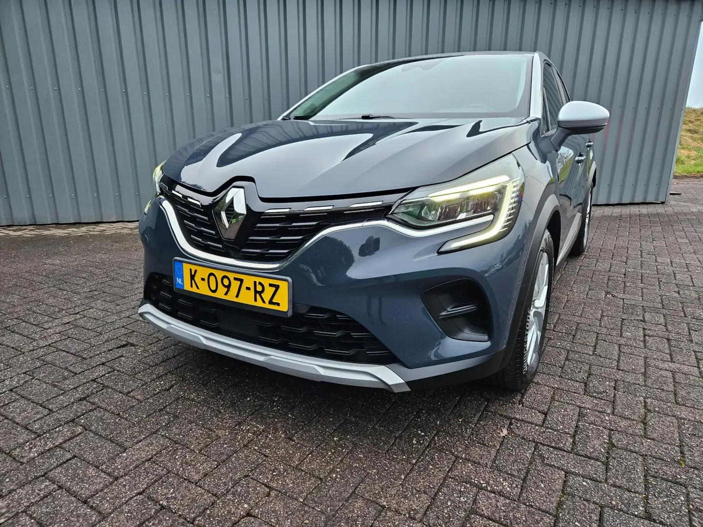 Renault Captur 1.0 TCe 100 Intens Navi Climatronic Trekhaak Led Blauw - 2