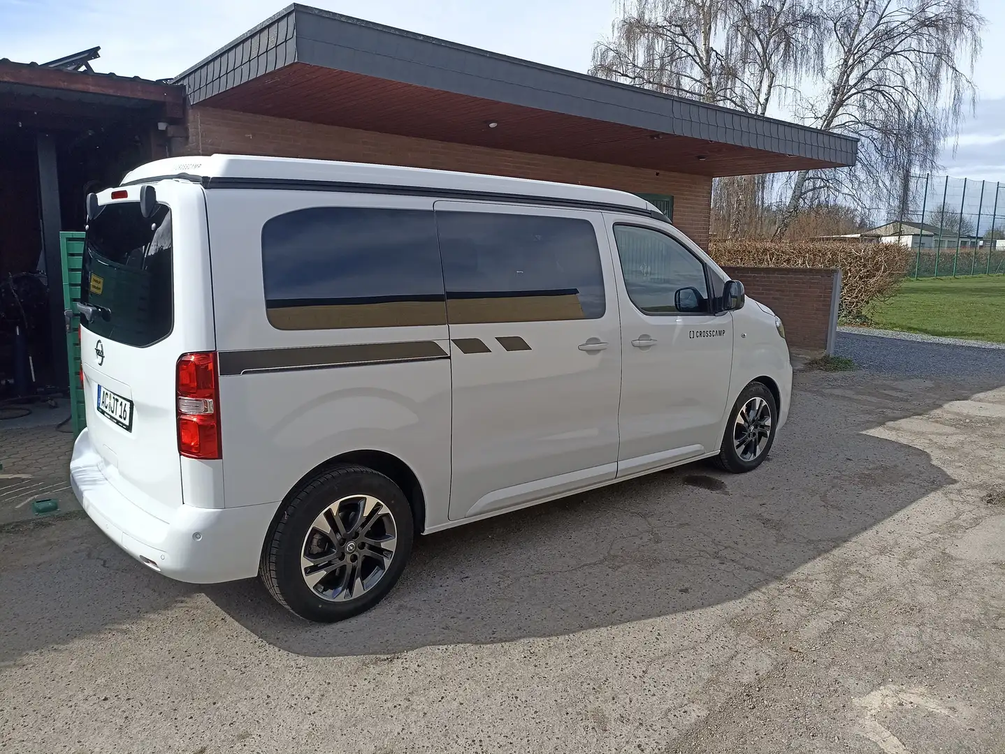 Opel Zafira Life Crosscamp / Wohnmobil Weiß - 2