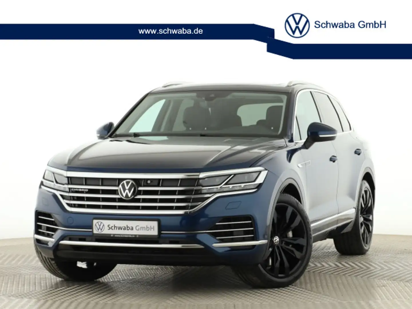 Volkswagen Touareg Elegance 3.0 eHybrid *PANO*IQ.LIGHT*21"* Blue - 1