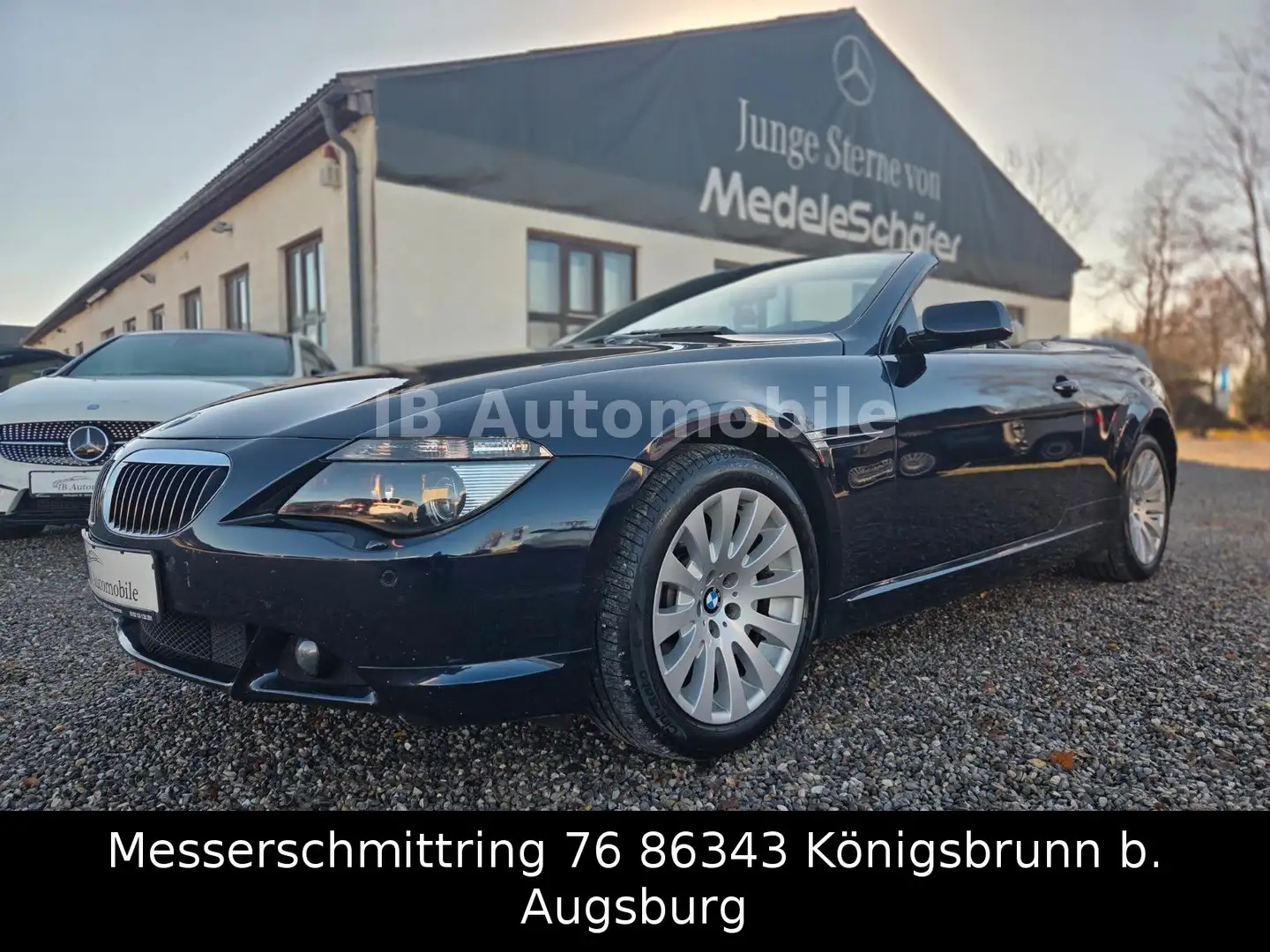 BMW 650 CI Cabrio Navi Prof.*Lenkradheizung*Tempomat Blau - 1