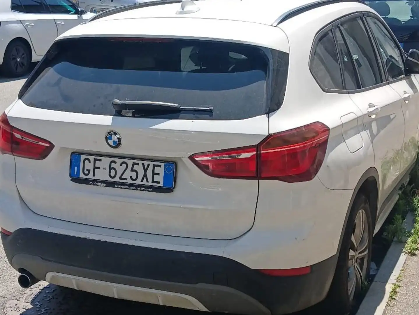 BMW X1 X1 sdrive18d Msport auto Bianco - 2