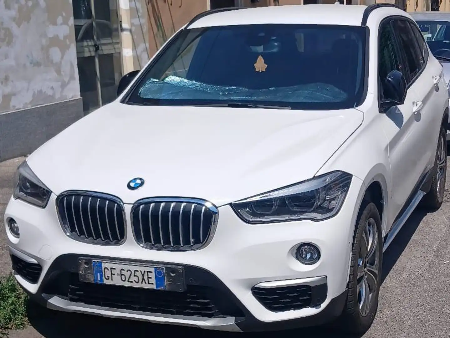 BMW X1 X1 sdrive18d Msport auto Bianco - 1