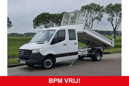 Mercedes-Benz Sprinter 514 L3H2 Dubbele Cabine 3.5T-Trekhaak Kipper Airco