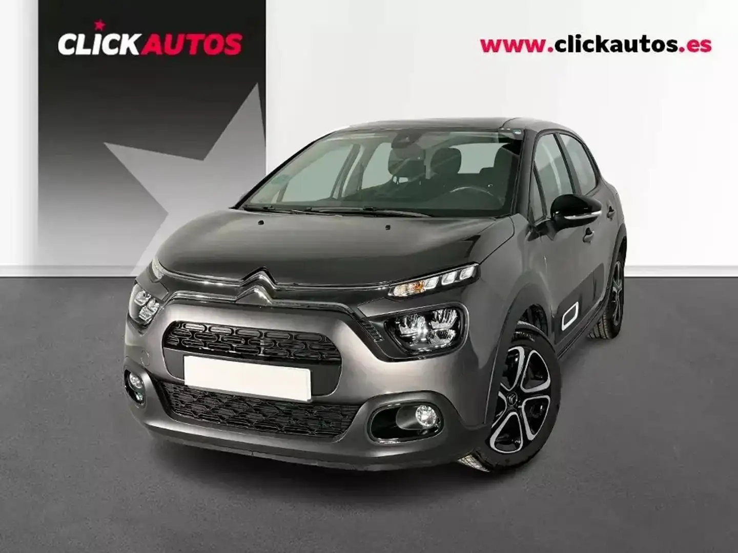 Citroen C3 1.2 PureTech S&S Plus 83 Gris - 1