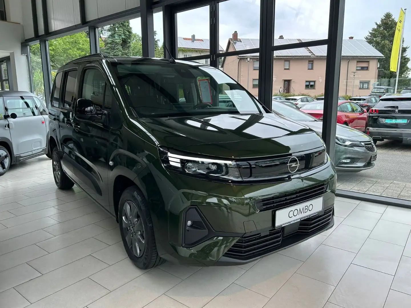 Opel Combo Life E 1.5 Edition **Navi*PDC** Zielony - 1