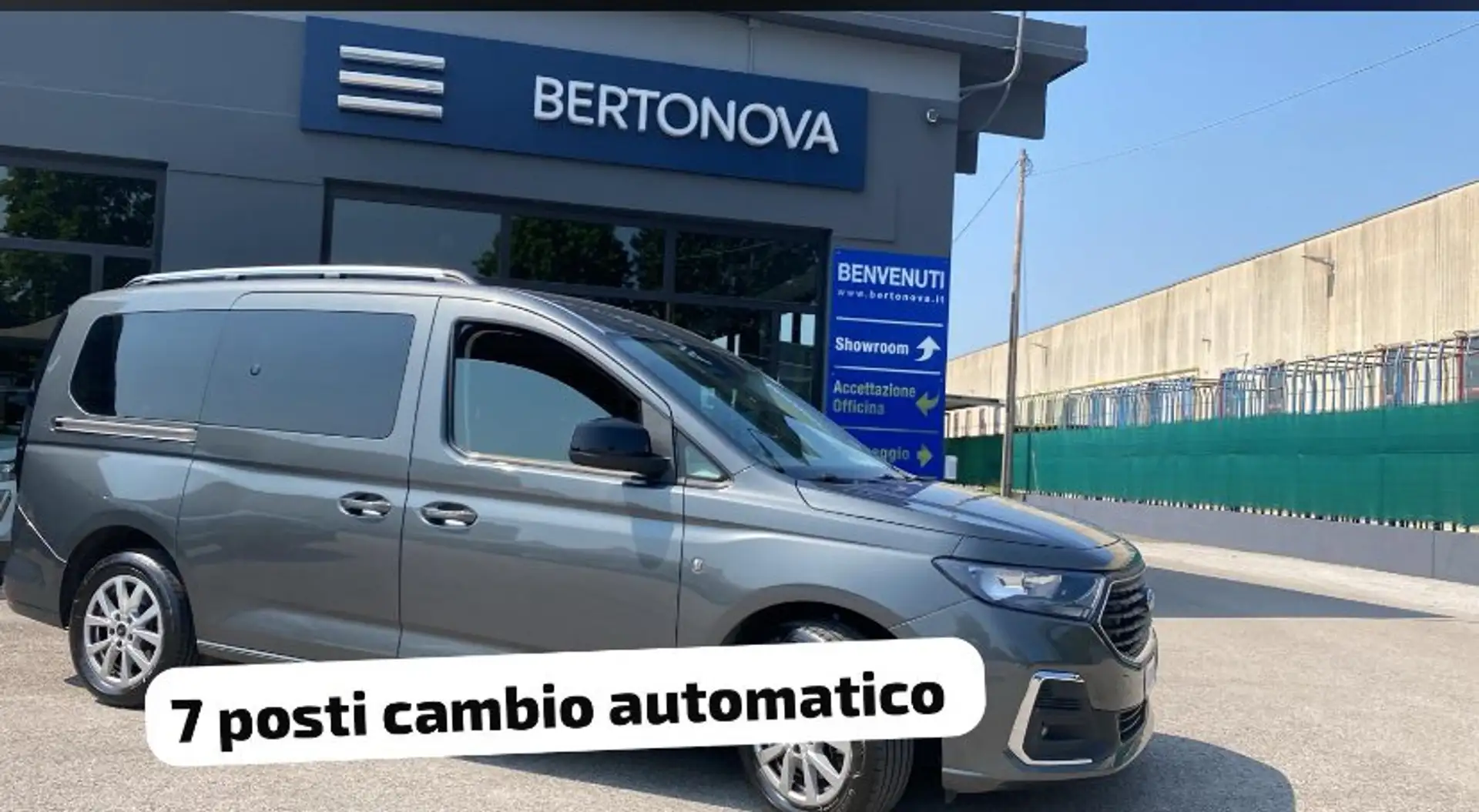 Ford Tourneo Connect Grand  2.0 EcoBlue 122 CV Powershift Titanium Gris - 1
