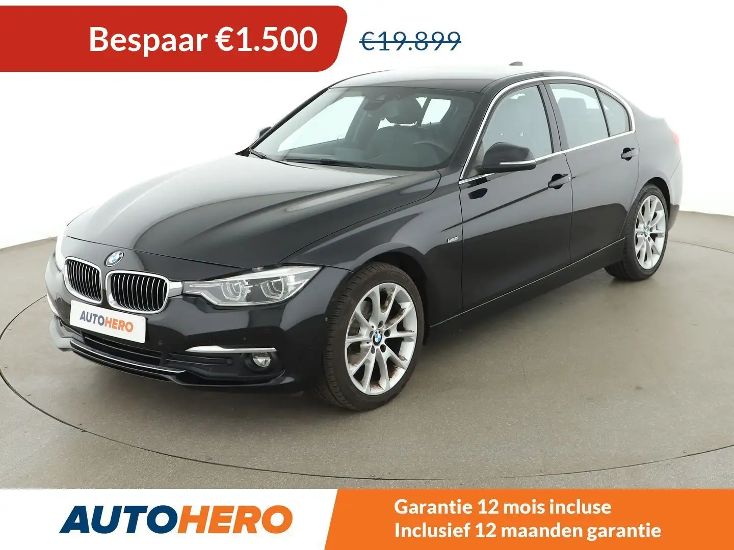 BMW 318 318d Luxury Line Noir - 1