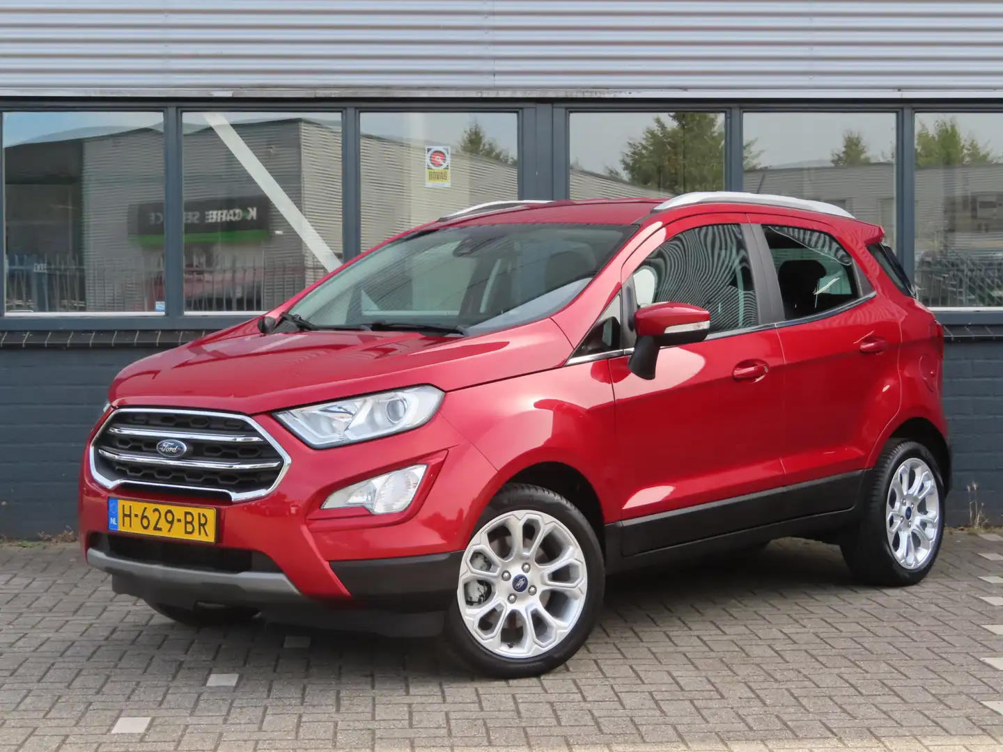 Ford EcoSport 1.0 EcoBoost Titanium | stoelverwarming | carplay Rouge - 1