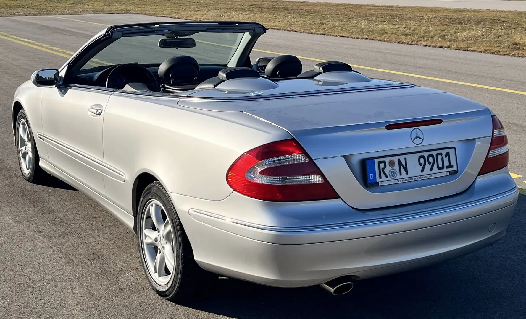 Mercedes-Benz CLK 200 CLK-Klasse Cabrio Cabrio Kompressor Avantgarde Srebrny - 2