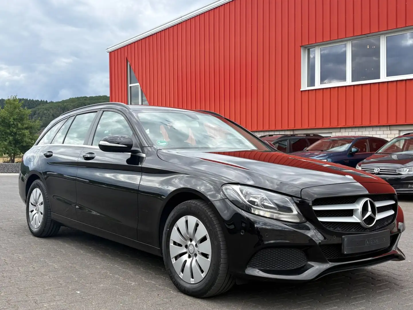 Mercedes-Benz C 200 Kombi *Top Gepflegt* 2Hand Navi AHK Schwarz - 1
