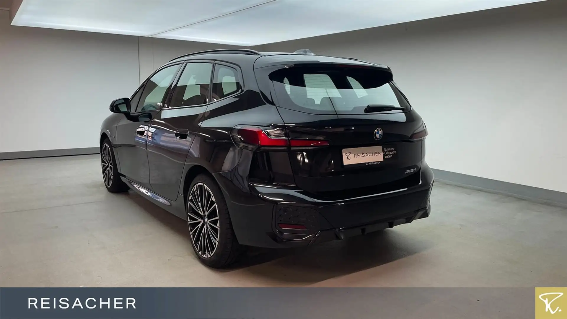 BMW 218 218d A Active Tourer M-Sport,AHK,DA+,LM19",Keyl Schwarz - 2