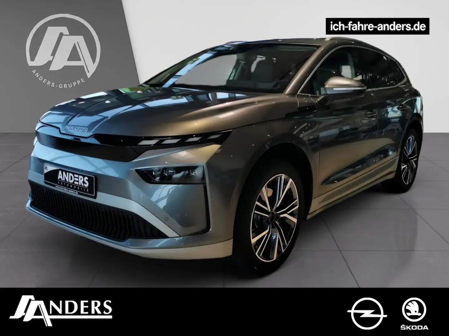 Skoda Enyaq 60 +Distronic+WPumpe+SHZ+Massage+AHK+LM Gris - 1