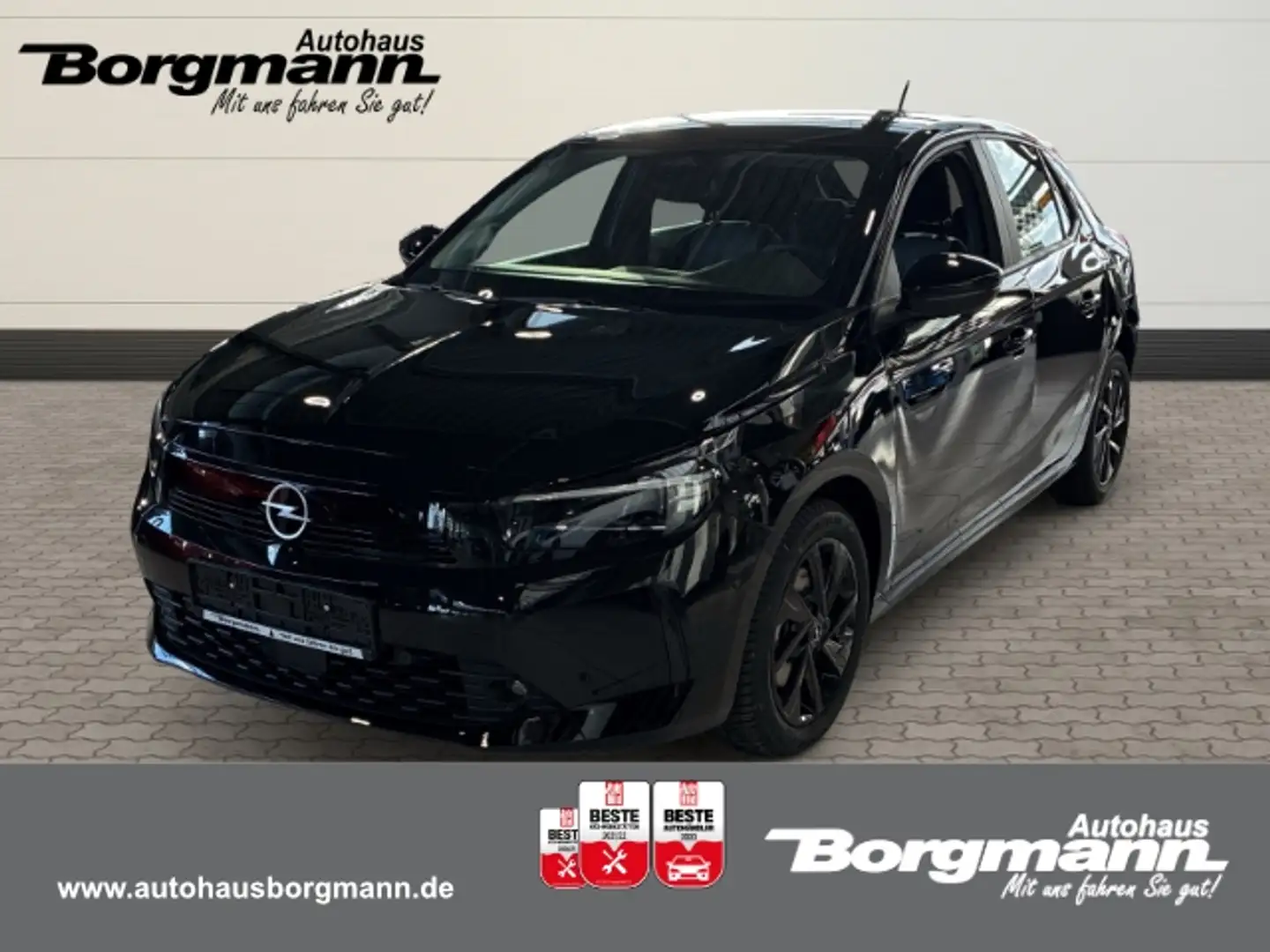 Opel Corsa Edition - PDC v+h - Kamera - SHZ - Allwetterreifen Noir - 1