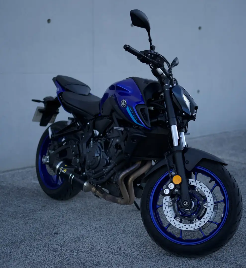 Yamaha MT-07 ligne Arrow complète Azul - 1