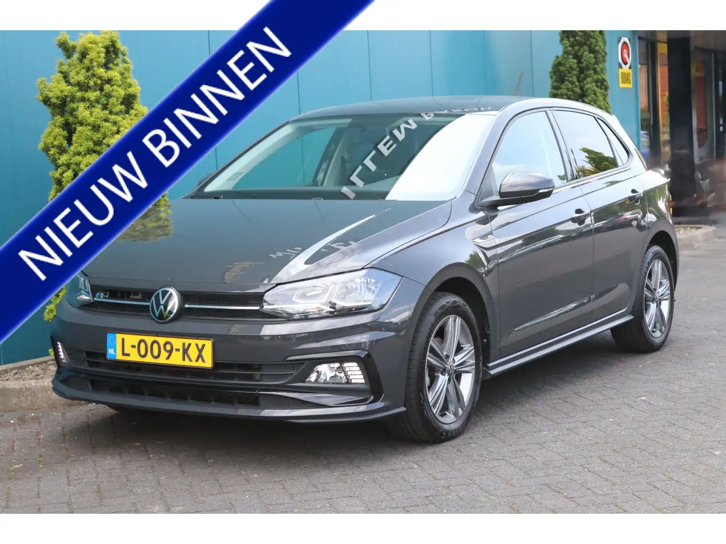 Volkswagen Polo 1.0 TSI R-Line Edition CARPLAY|NAV|AC|ADAPT.CRUISE Gris - 1