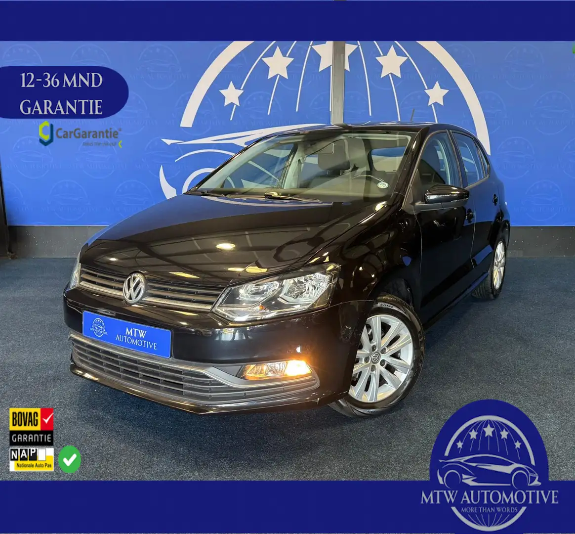 Volkswagen Polo 1.2 TSI 90-PK / HIGHLINE / DEALER ONDERHOUDEN / FU Noir - 1