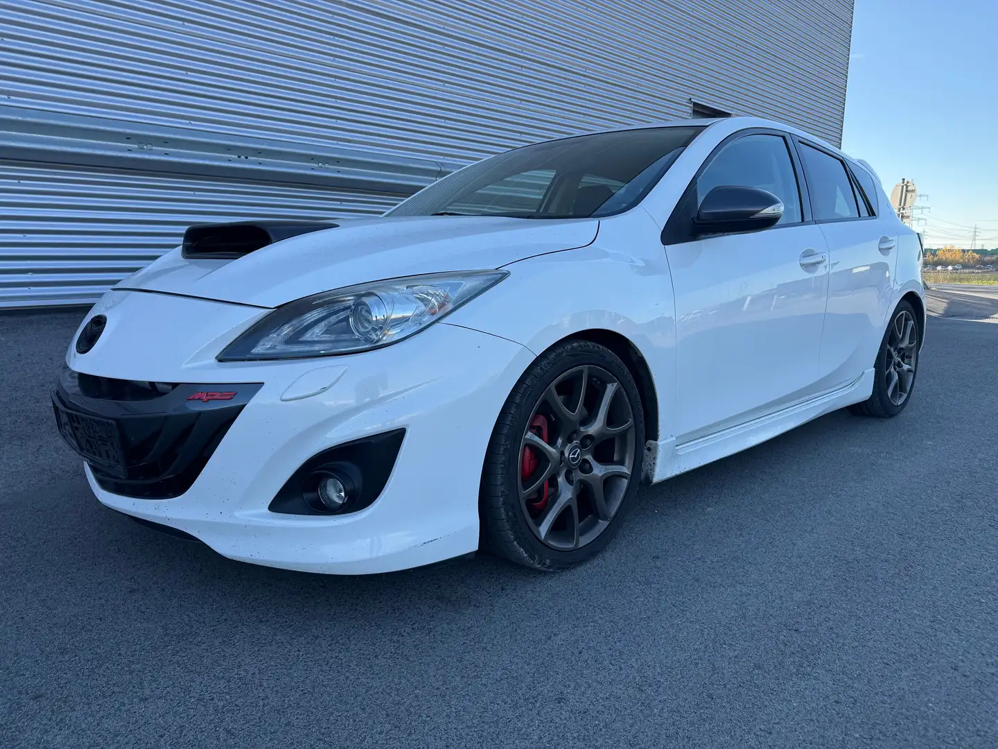 Mazda 3 Sport 2,3 MPS ID:123 Weiß - 2