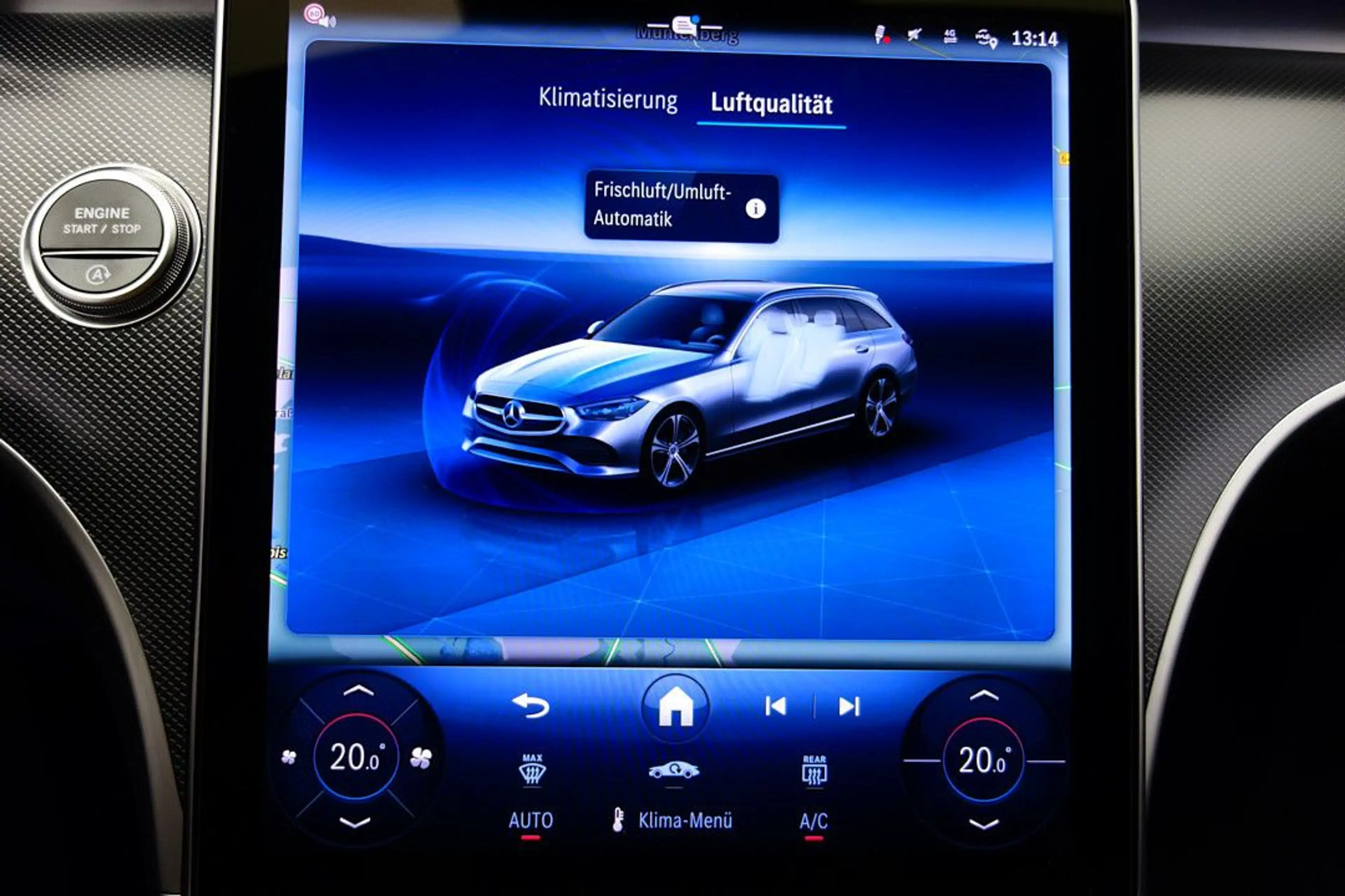 Mercedes-Benz C 200 d T 9G-TRONIC RFKMRA+E-HECK+E-SITZE+ACC+LED — photo 46