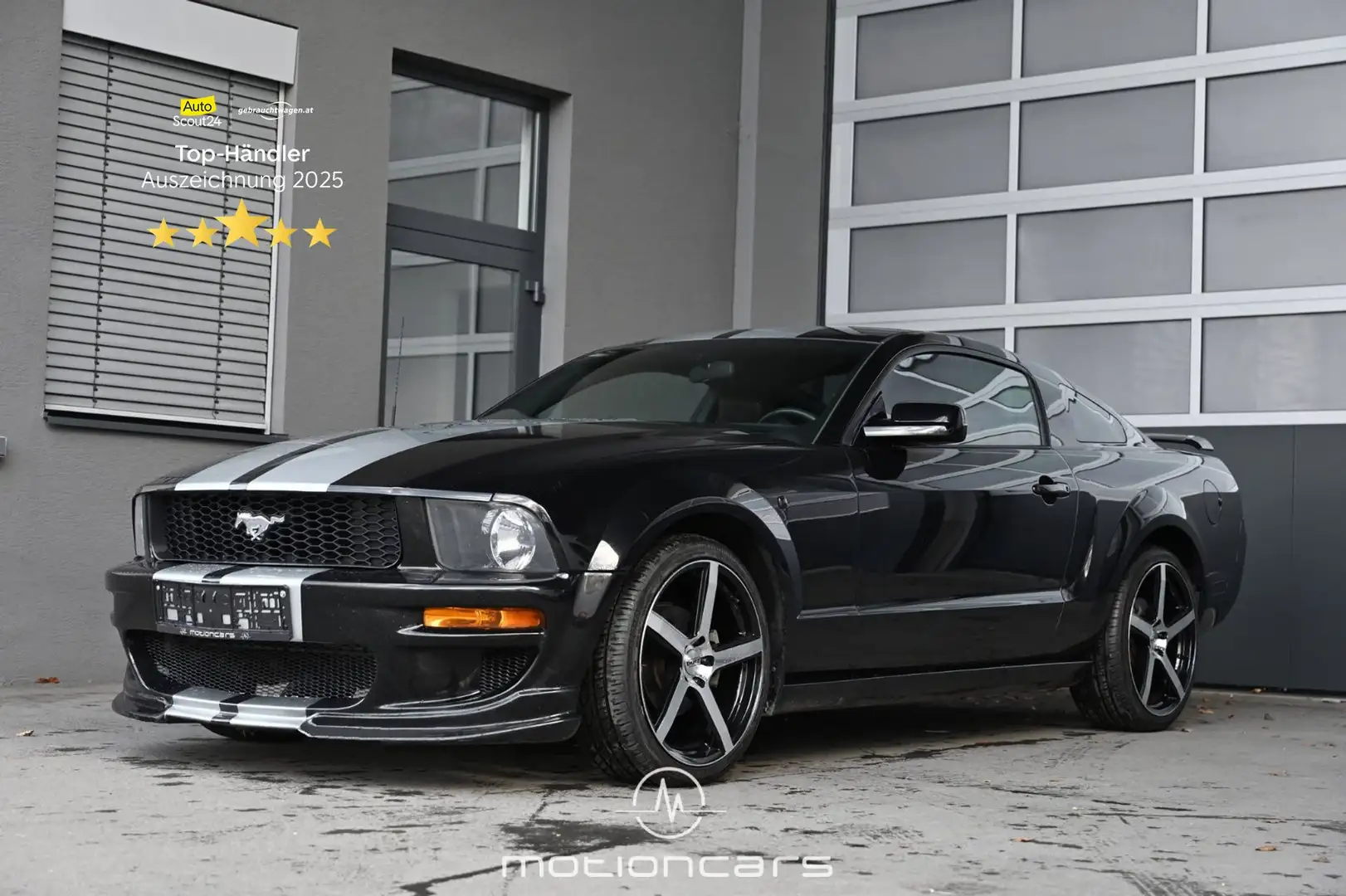 Ford Mustang V6 Pickerl NEU Schwarz - 1