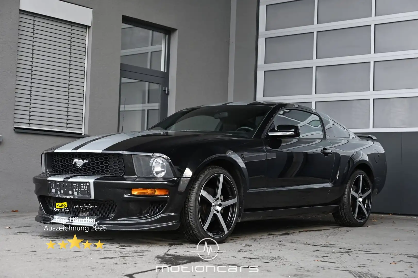 Ford Mustang V6 Pickerl NEU Schwarz - 1