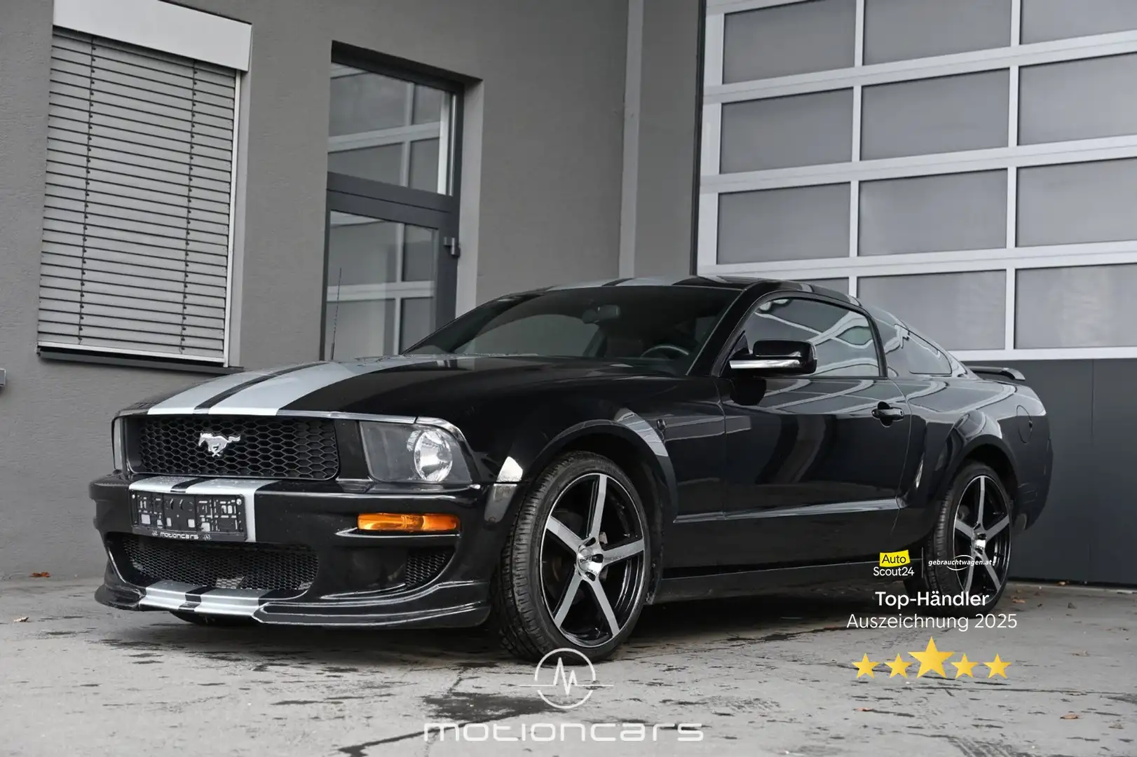 Ford Mustang V6 Pickerl NEU Schwarz - 1