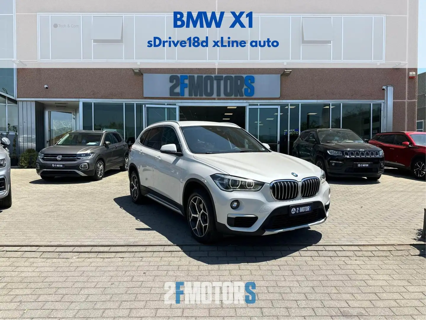 BMW X1 sdrive18d xLine auto my18 Bianco - 1