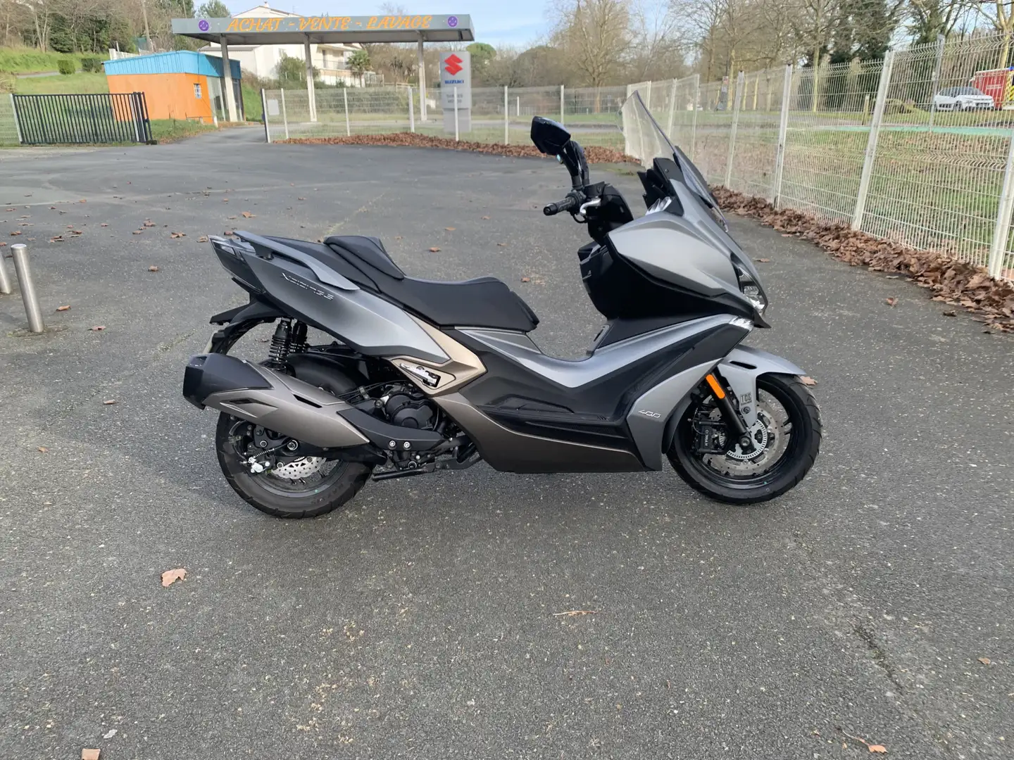 Kymco Xciting 400i Argent - 1
