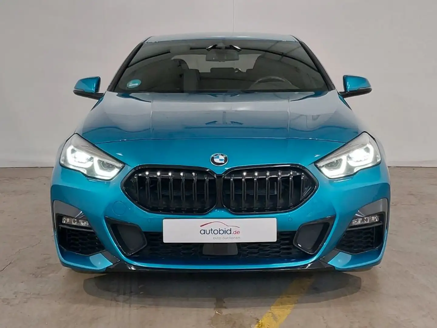 BMW 218i GC M Sport ACC H/K KZU QI RFK SHZ 2Z DrvAss Bleu - 2