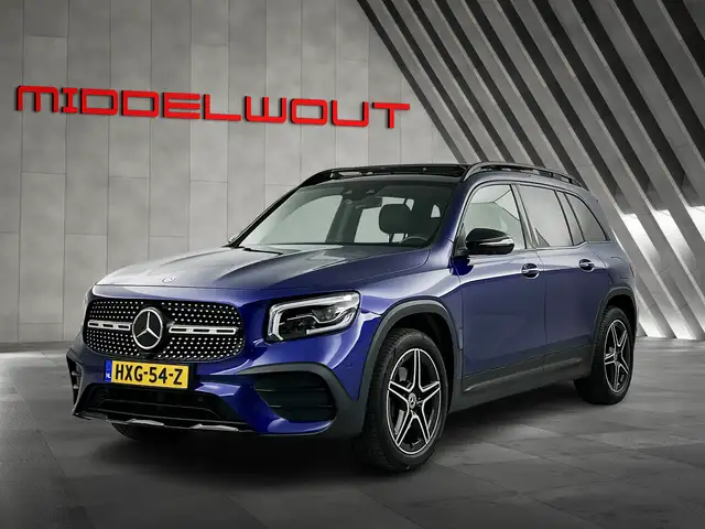 Mercedes-Benz GLB 180 AMG Line 7p. Pano | 360cam | Head-up | Night pakke