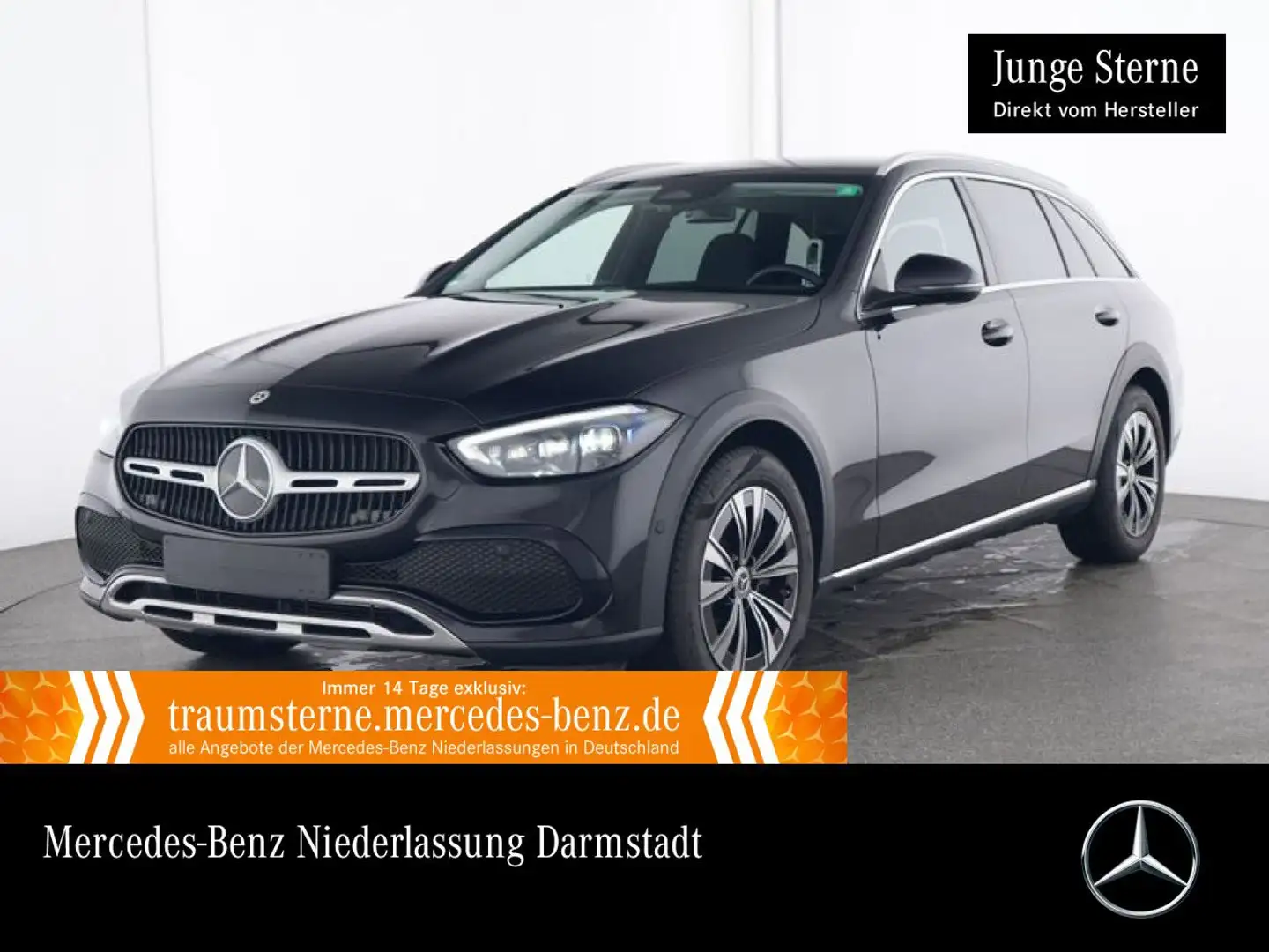 Mercedes-Benz C 220 d T 4M AVANTG+AHK+KAMERA+TOTW+KEYLESS+9G Schwarz - 1