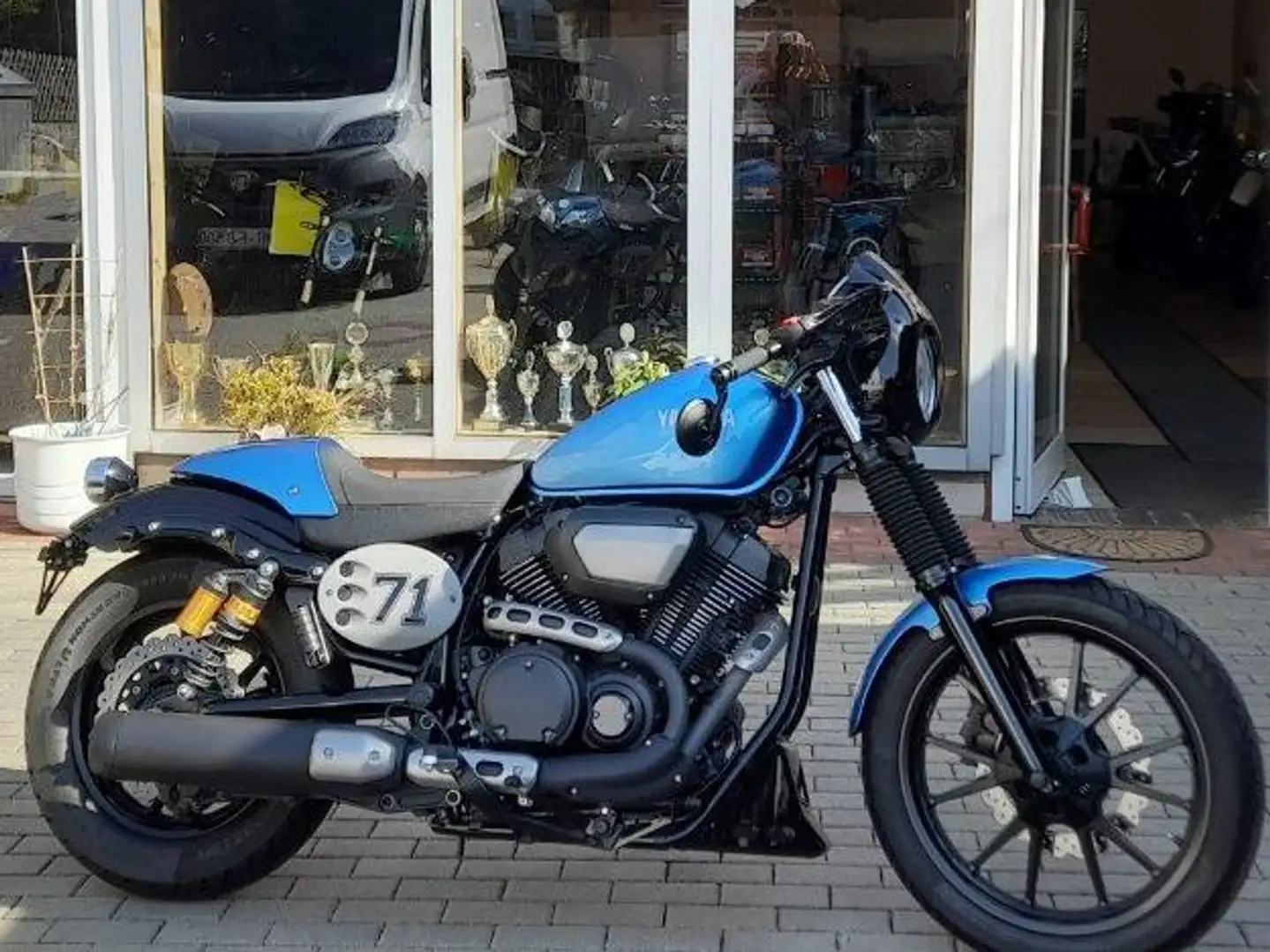 Yamaha XVS 950 CU Blau - 1