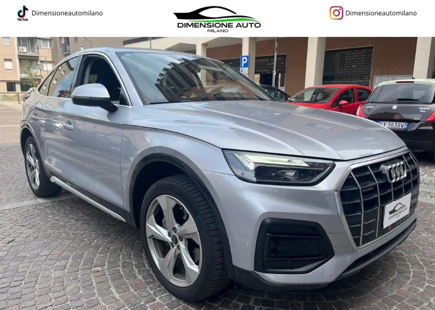 Audi Q5 Q5 Sportback 40 2.0 tdi Business Advanced s-tronic Grau - 1