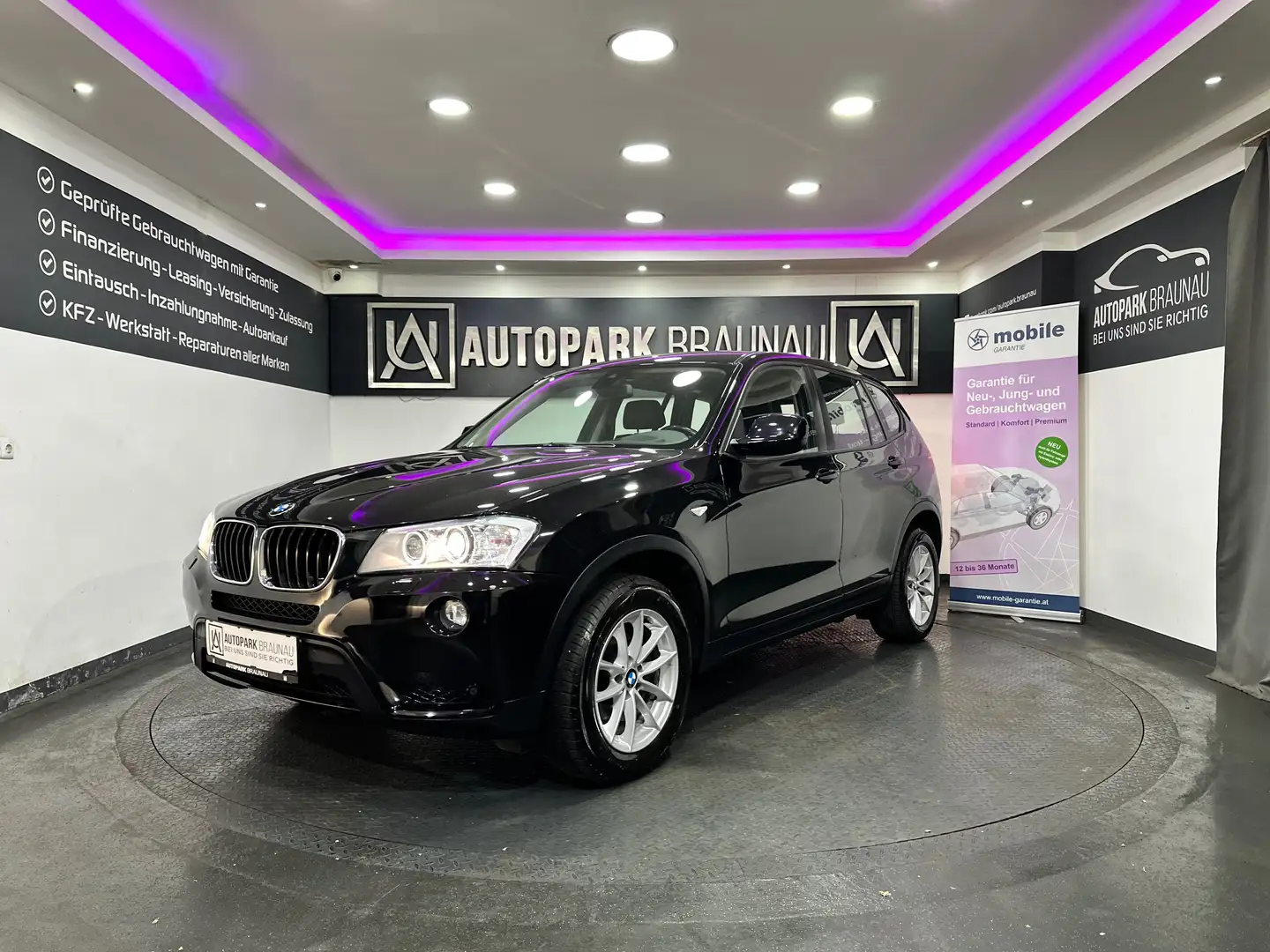 BMW X3 xDrive20d Aut. *LEDER*HUD*NAVI* Schwarz - 2