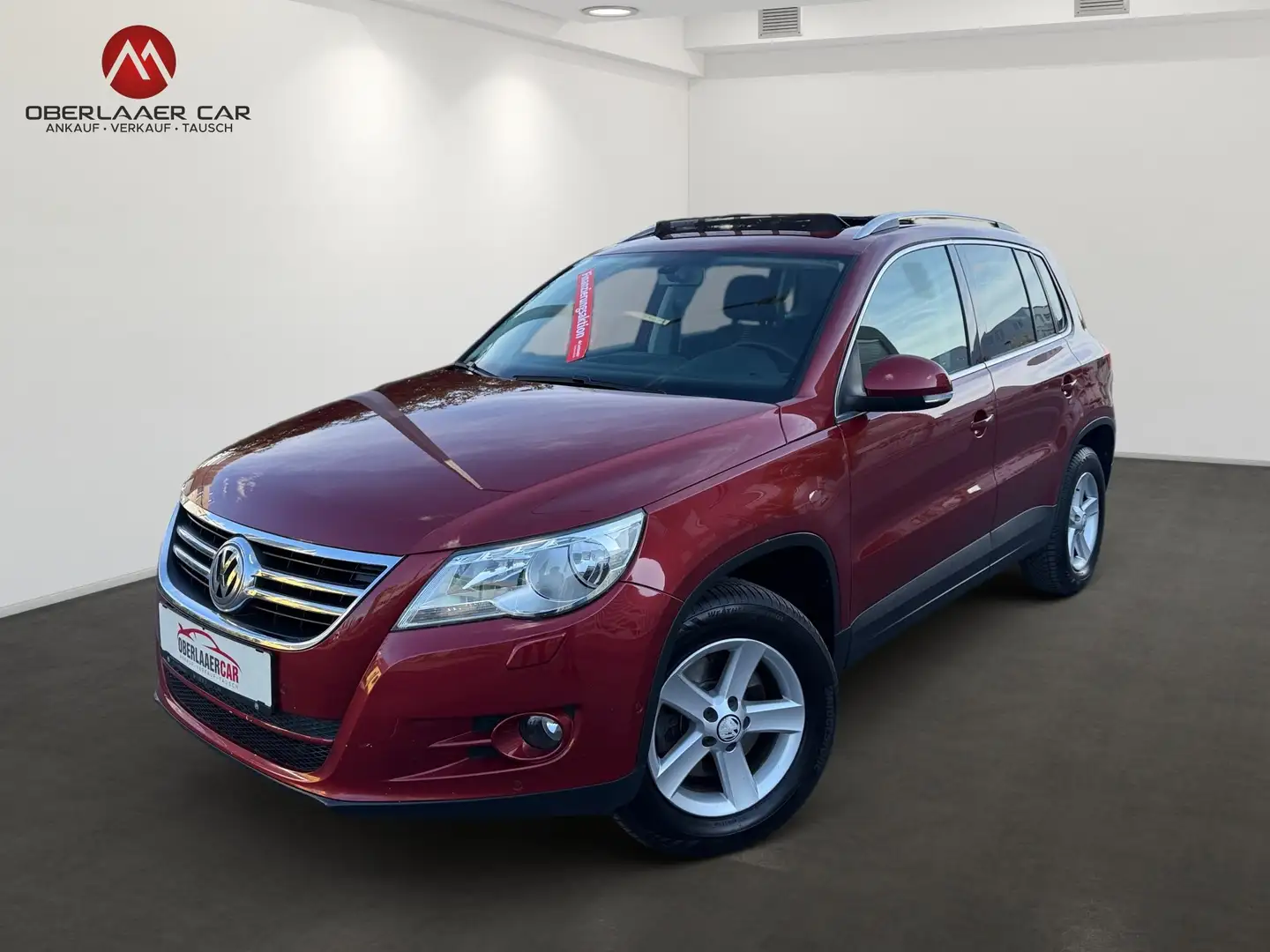 Volkswagen Tiguan 2.0 TDI Sport 4 Motion DSG.|Panorama|Parklenkassis Rot - 1