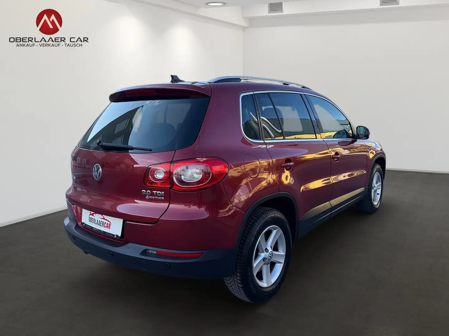 Volkswagen Tiguan 2.0 TDI Sport 4 Motion DSG.|Panorama|Parklenkassis Rot - 2