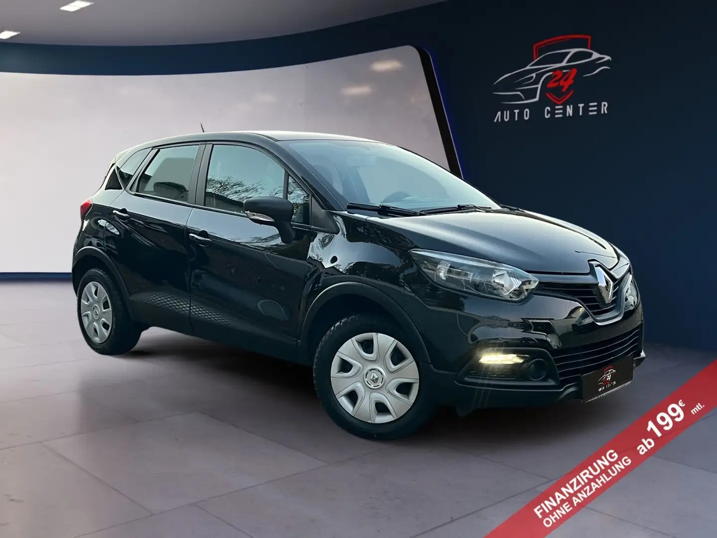 Renault Captur Life/ 1. Hand/ Orig. 14400 KM Schwarz - 1