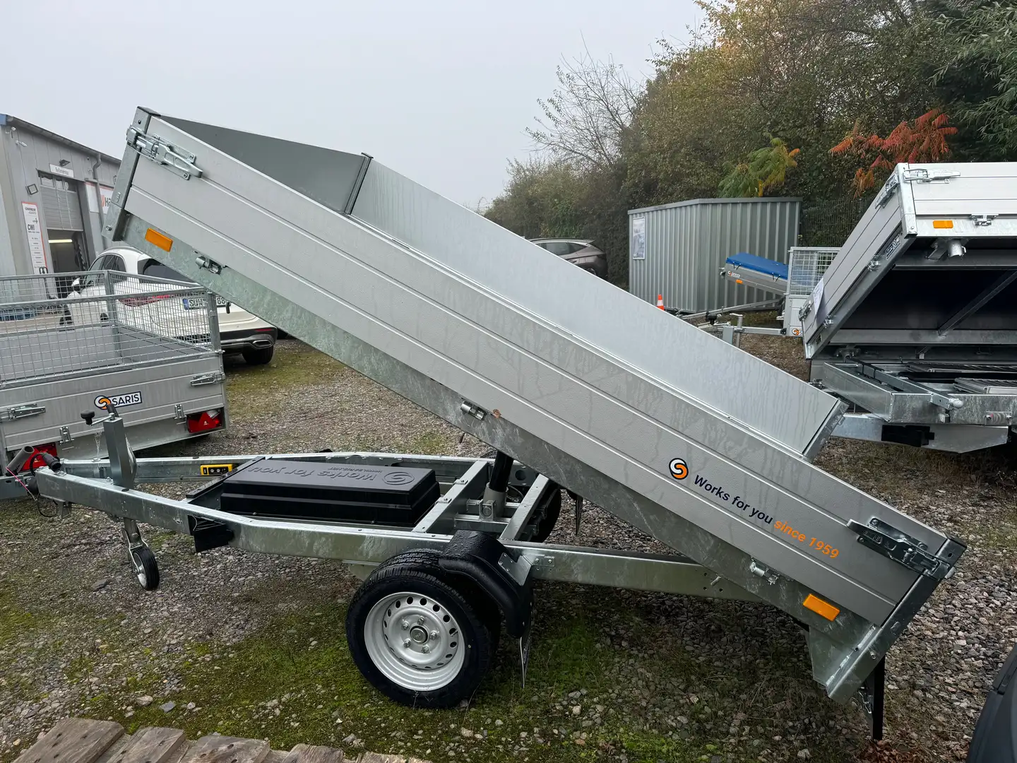 Saris Kipper K1 256 1500-1E  E-Kipper Zilver - 1
