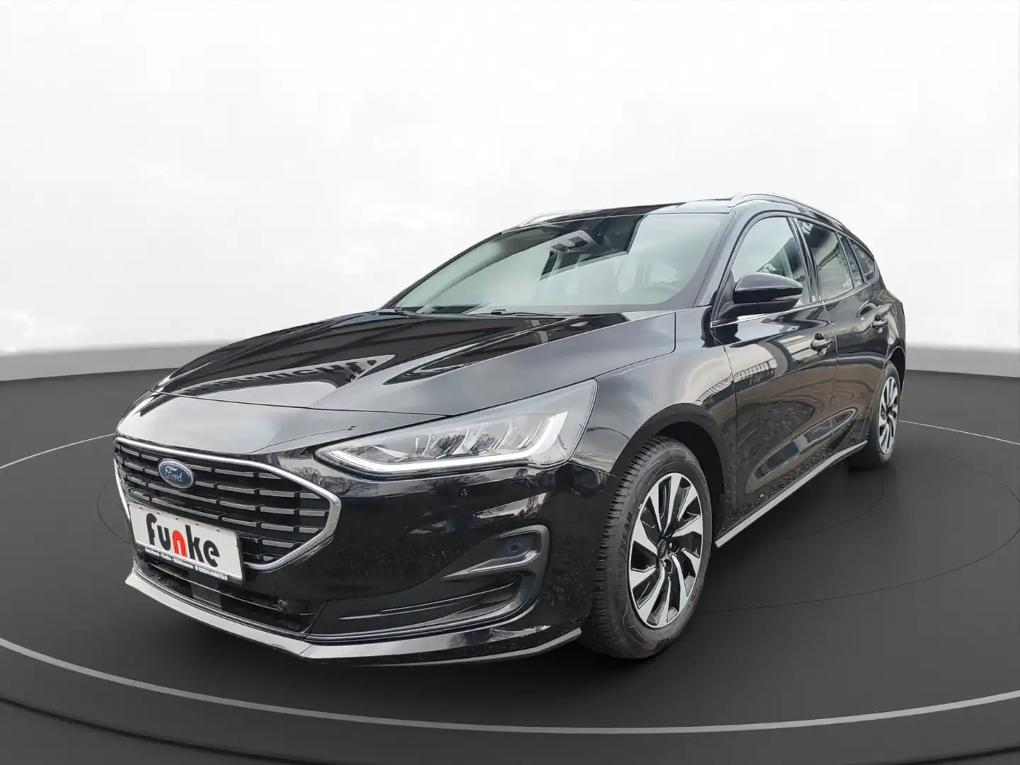 Ford Focus Turnier 1.0 EcoBoost Titanium *NAVI*SHZ* Noir - 1