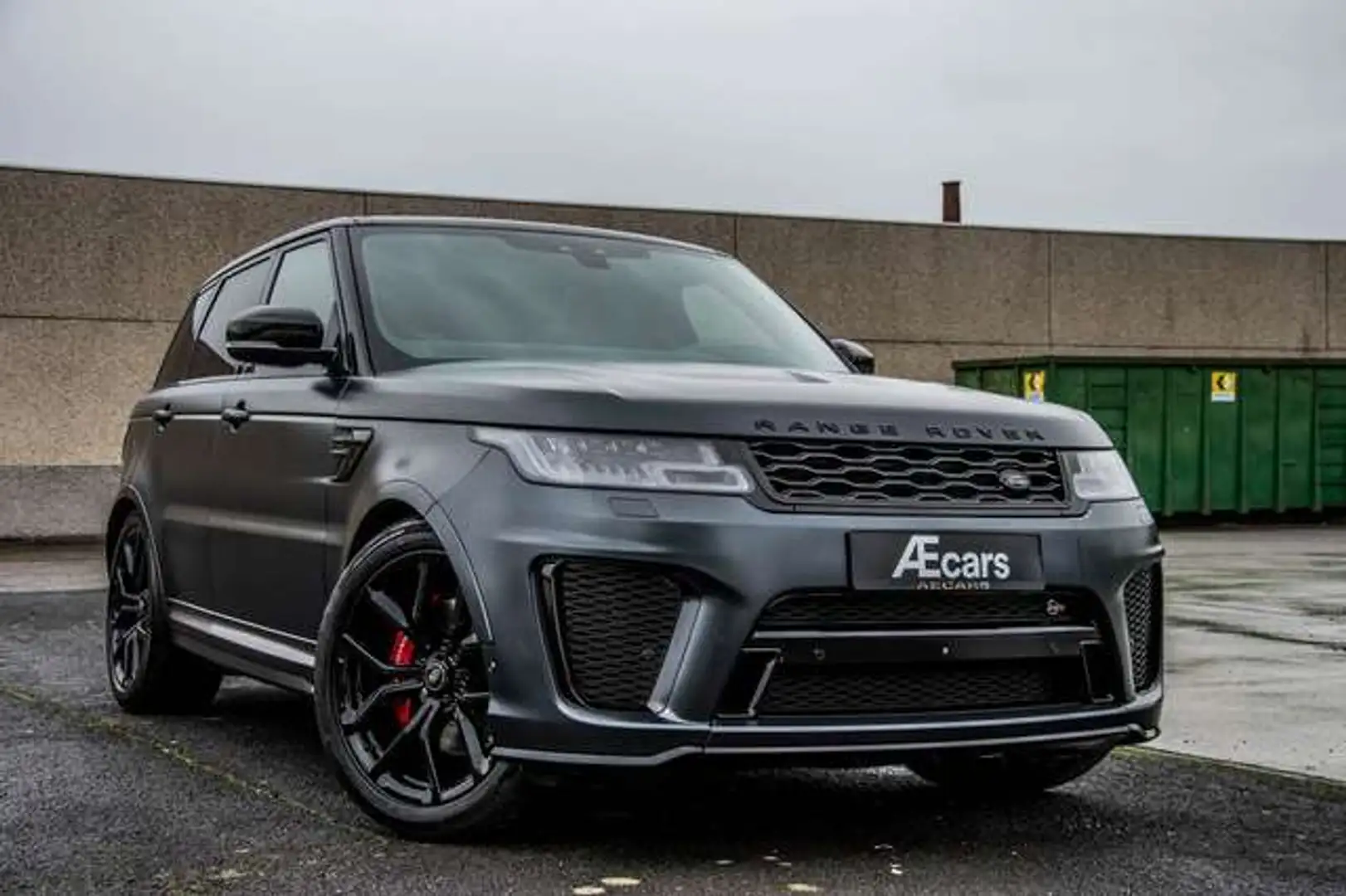 Land Rover Range Rover Sport *** 5.0 V8 / SVR / FULL OPTION / VAT / CARBON *** Schwarz - 2