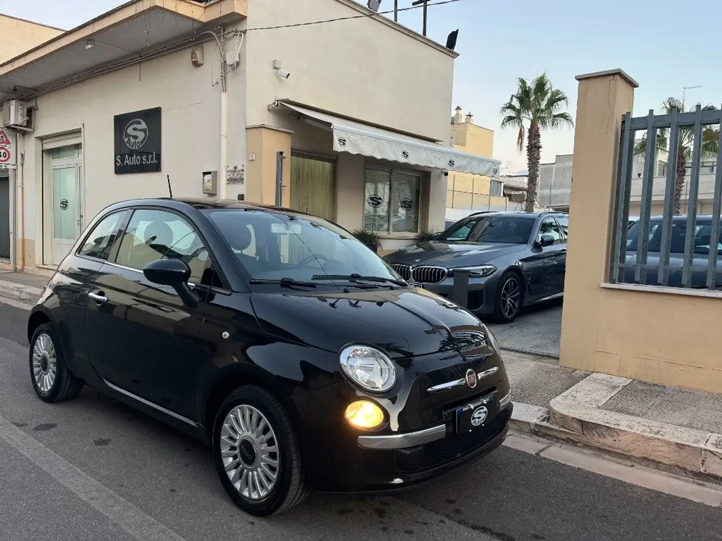 Fiat 500 1.2 69Cv Lounge Noir - 1