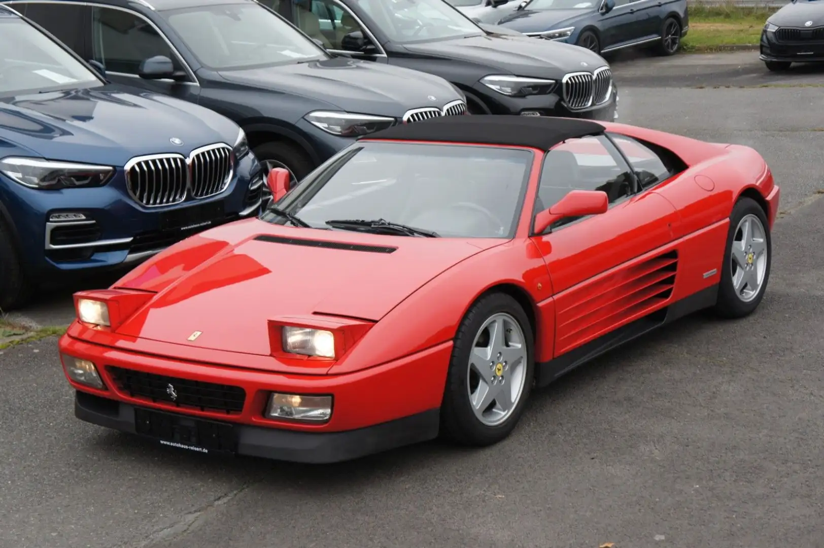 Ferrari 348 TS Targa *1.HAND*DEUTSCH*UNFALLFREI*SAMMLER Rot - 2