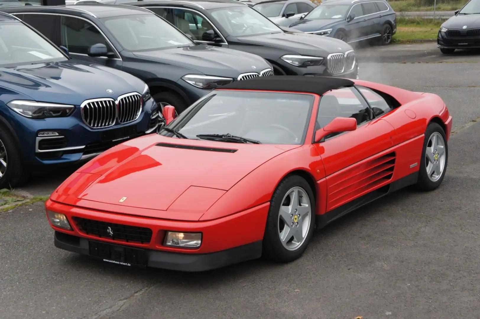 Ferrari 348 TS Targa *1.HAND*DEUTSCH*UNFALLFREI*SAMMLER Rot - 1