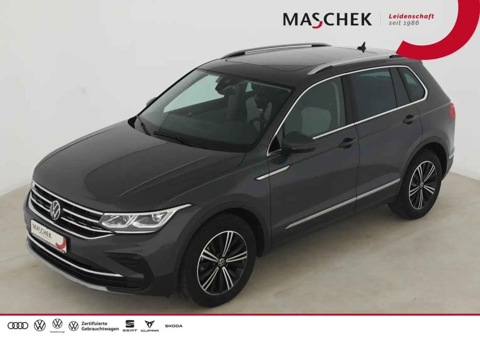 Volkswagen Tiguan Elegance Matrix Navi Pano LM Grau - 1