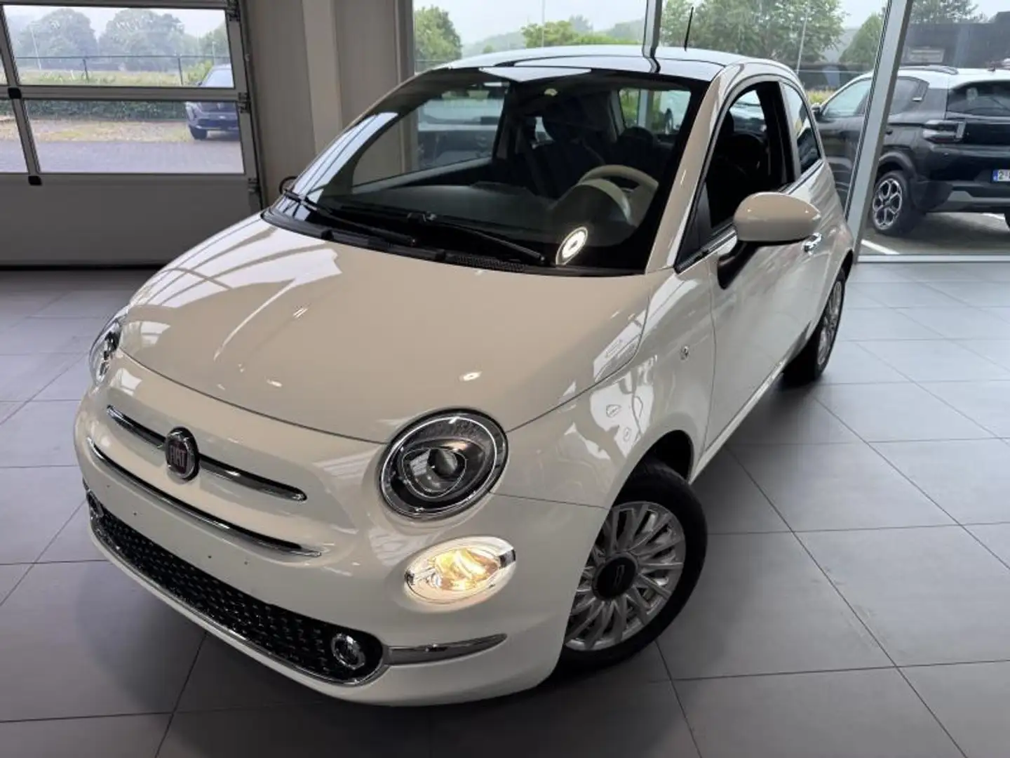 Fiat 500 Hybrid Wit - 1