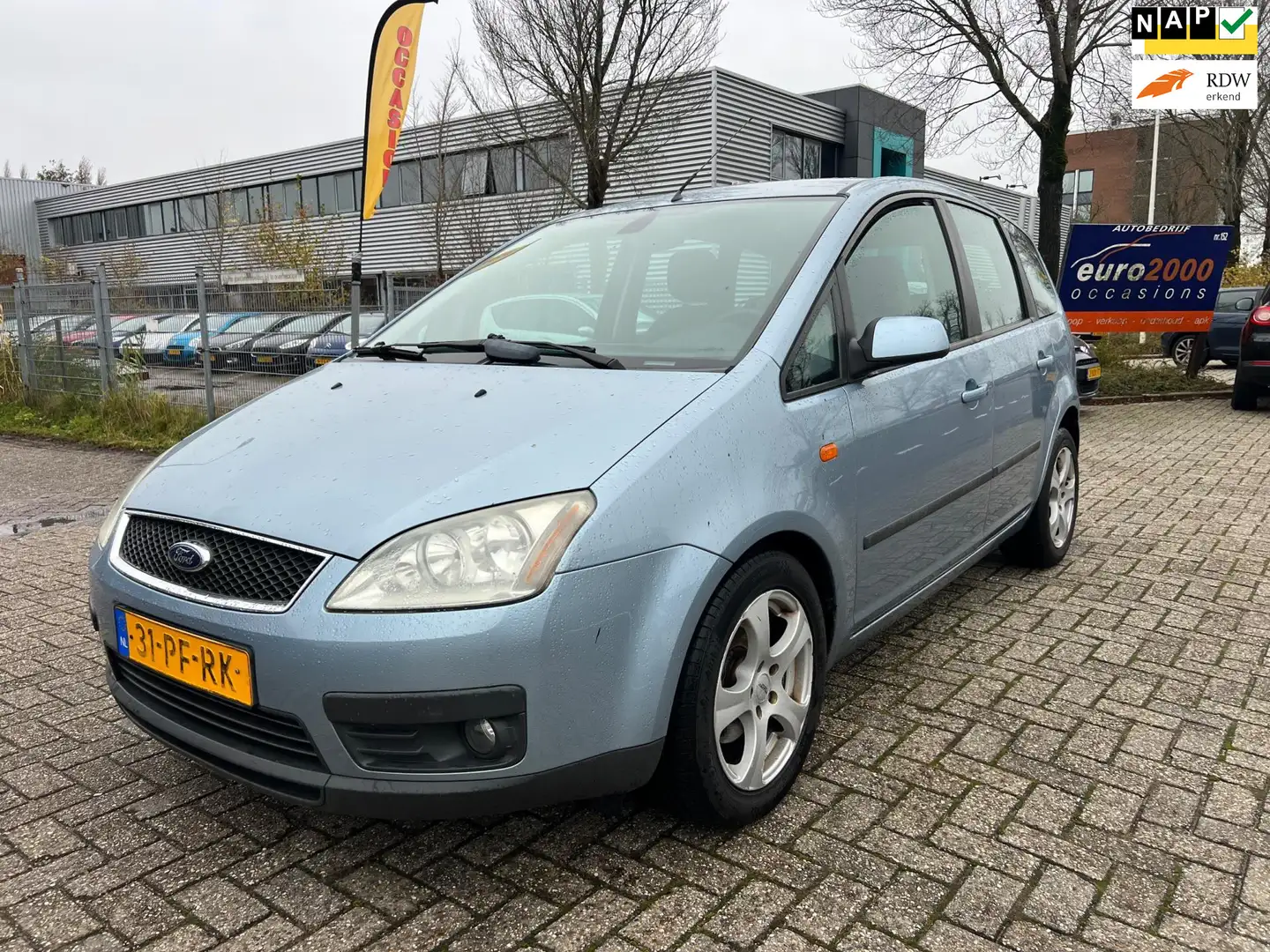 Ford Focus C-Max 1.8-16V First Edition - Airco - Lmv - Rijdt Prima Kék - 1
